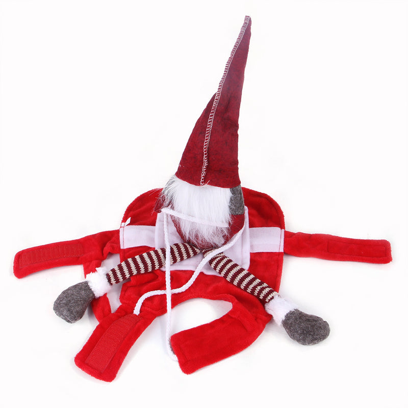 Load image into Gallery viewer, Pet Christmas Riding Transformation Costume Pet Products Costumes Cosplay
