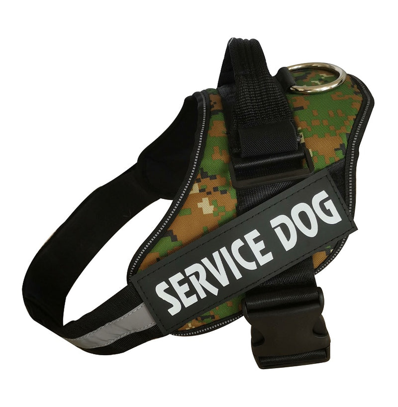 Load image into Gallery viewer, Personalized Custom Reflective Breathable Dog Harness NO PULL Adjustable Pet Harness For Small Large Dog Harness Vest With Patch
