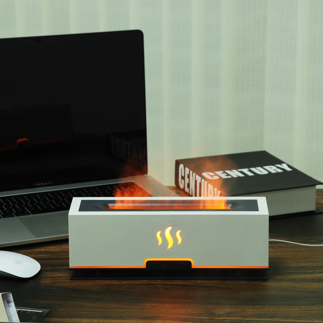 Load image into Gallery viewer, Lamindy� Flame Mist: 3D LED Aroma Diffuser &amp; Humidifier
