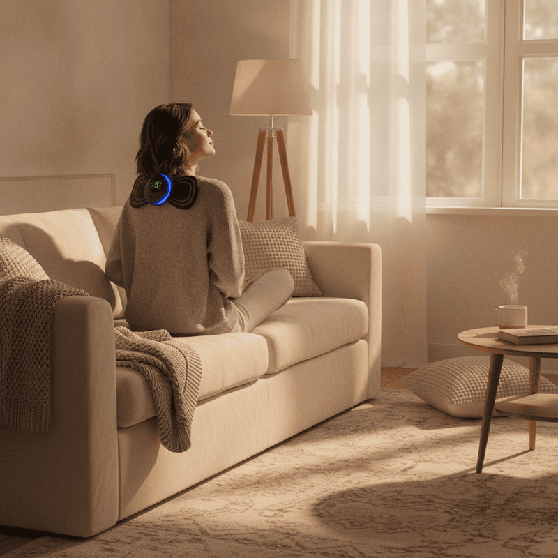 Load image into Gallery viewer, Electric Neck Massager EMS Low Frequency Device for Cervical Pain Relief
