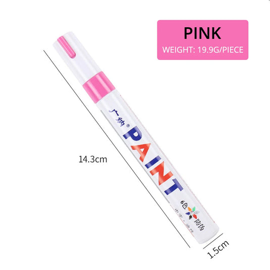 Tire Lettering Paint Pen – Waterproof & Permanent