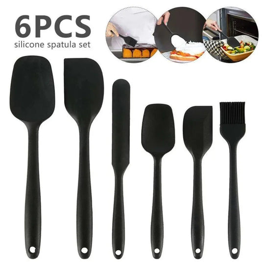 Kitchen essentials bundle with spatula set, ladle and spoon scale