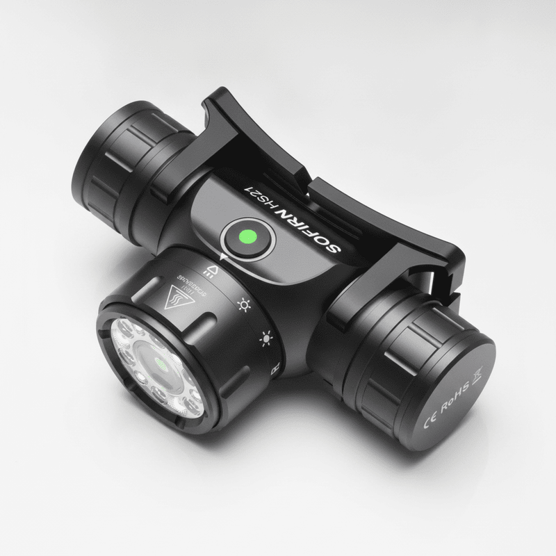Load image into Gallery viewer, Sofirn HS21 2000lm EDC Headlamp Rechargeable 18650 Flashlight with Infrared Switch
