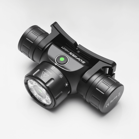 Sofirn HS21 2000lm EDC Headlamp Rechargeable 18650 Flashlight with Infrared Switch