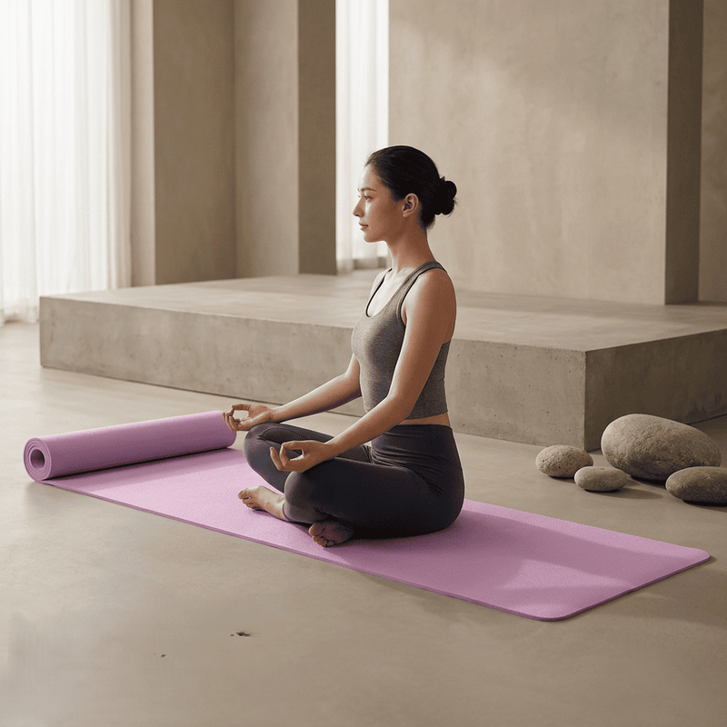 Load image into Gallery viewer, Foldable EVA Yoga Mat for Travel, and Floor Workouts (3mm/4mm)
