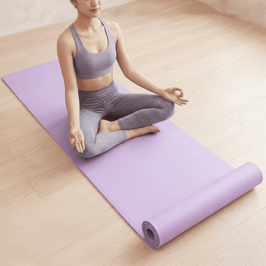 Foldable EVA Yoga Mat for Travel, and Floor Workouts (3mm/4mm)