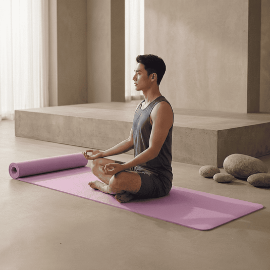 Foldable EVA Yoga Mat for Travel, and Floor Workouts (3mm/4mm)