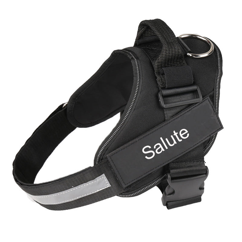 Load image into Gallery viewer, Personalized Custom Reflective Breathable Dog Harness NO PULL Adjustable Pet Harness For Small Large Dog Harness Vest With Patch
