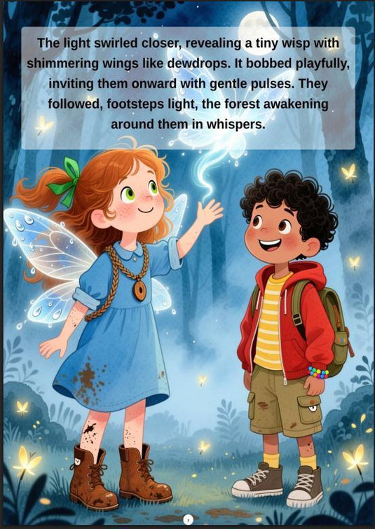 Whispers of the Willow Wisp | Children's Bedtime Story eBook