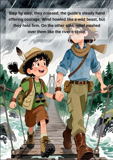 Load image into Gallery viewer, Children's Jungle Adventure eBook: Whispering Wilds Fantasy (Digital Download)
