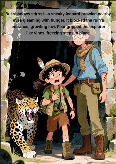 Children's Jungle Adventure eBook: Whispering Wilds Fantasy (Digital Download)