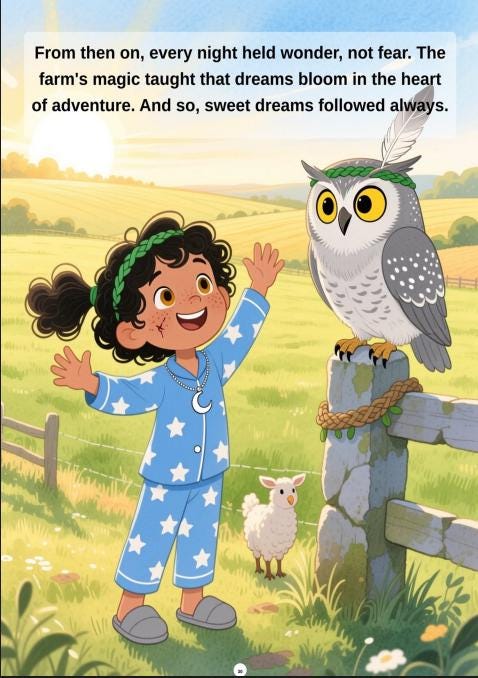 Load image into Gallery viewer, Moonlit Farm Bedtime Story eBook Calming Kids Animal Adventure PDF Download

