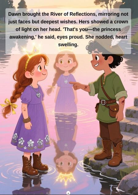 Load image into Gallery viewer, The Hidden Crown of Inner Strength | Kids Illustrated Ebook (Digital Download)
