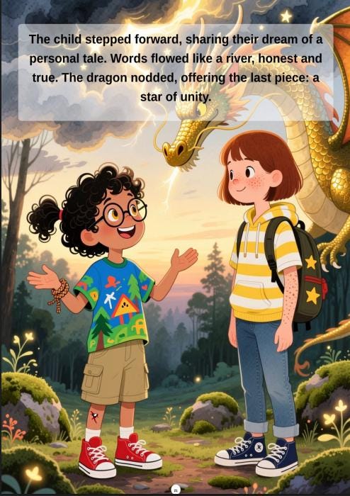 Bedtime Story Kids Illustrated Ebook Magical Quest Adventure PDF Digital Download