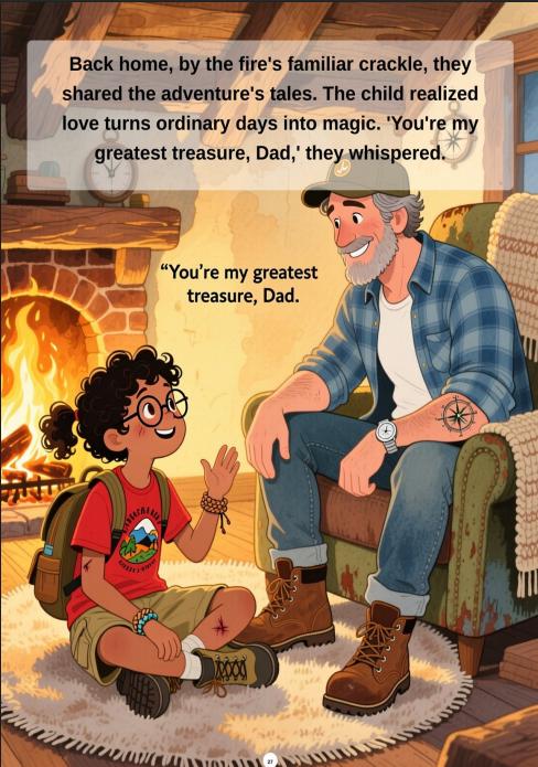 Bedtime Story Ebook About Endless Love Courage Kindness Parent Child Journey PDF Download