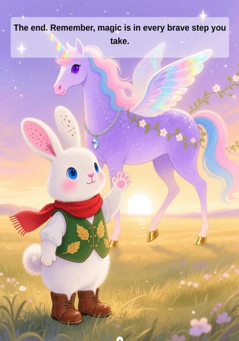 Load image into Gallery viewer, Hopper’s Leap Bunny Unicorn Fantasy Bedtime Story eBook
