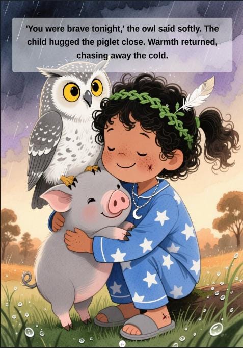 Load image into Gallery viewer, Moonlit Farm Bedtime Story eBook Calming Kids Animal Adventure PDF Download
