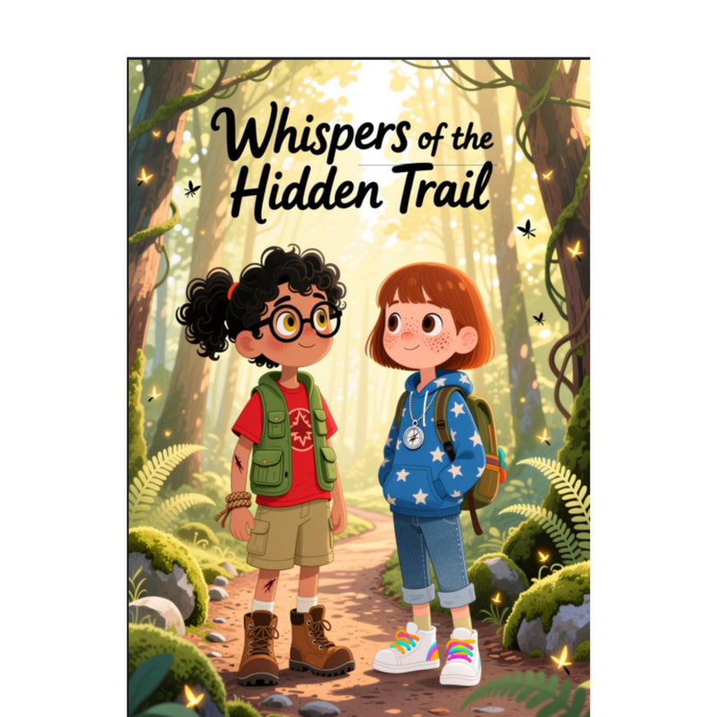 Load image into Gallery viewer, Children eBook Whispers of the Hidden Trail Illustrated Adventure Story PDF Download
