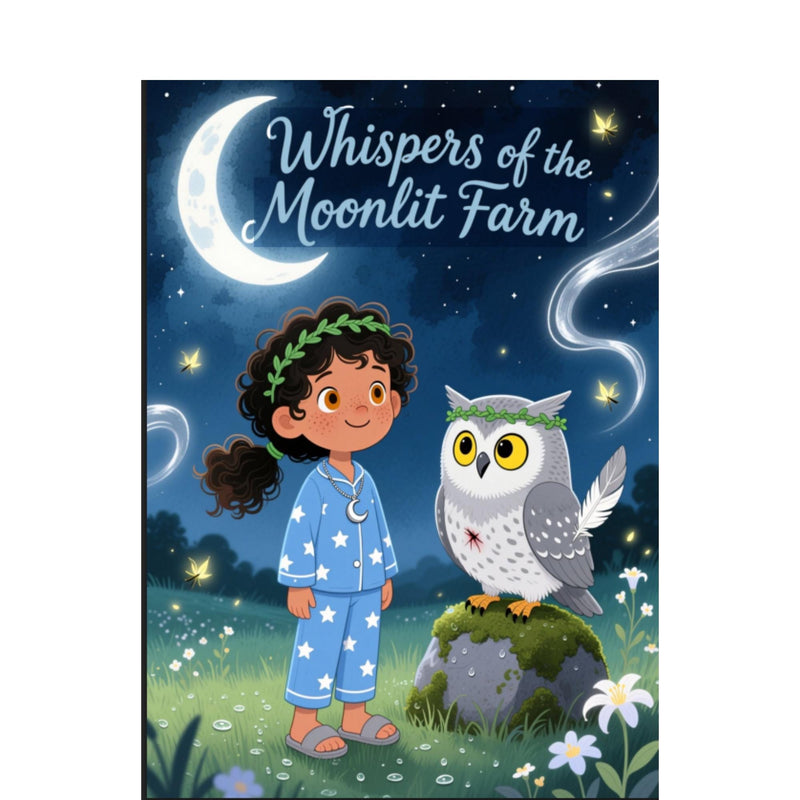 Load image into Gallery viewer, Moonlit Farm Bedtime Story eBook Calming Kids Animal Adventure PDF Download
