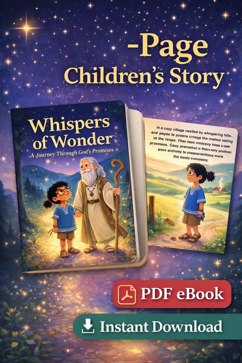 Load image into Gallery viewer, Faith-Based Bedtime Story eBook About God’s Promises for Kids
