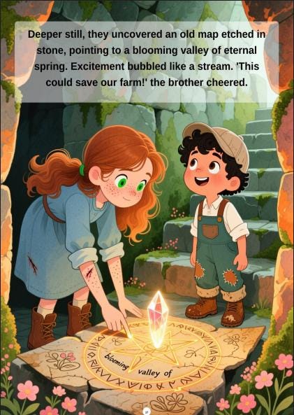 Illustrated Ebook Kids Fantasy Story Sibling Adventure Bedtime Read PDF Download