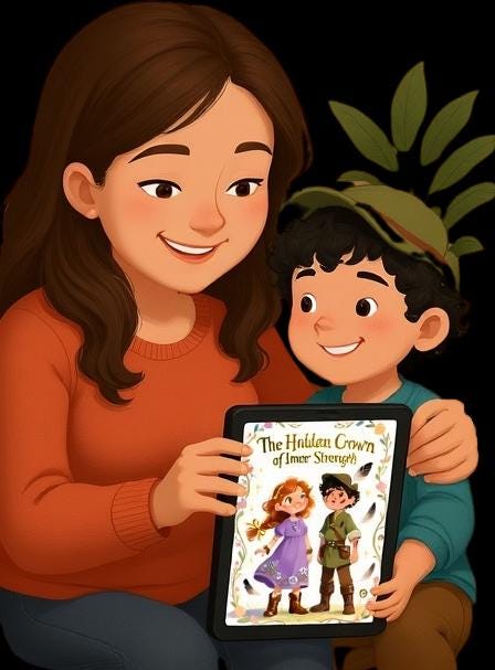 Load image into Gallery viewer, The Hidden Crown of Inner Strength | Kids Illustrated Ebook (Digital Download)
