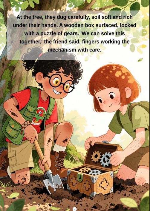 Load image into Gallery viewer, Children eBook Whispers of the Hidden Trail Illustrated Adventure Story PDF Download
