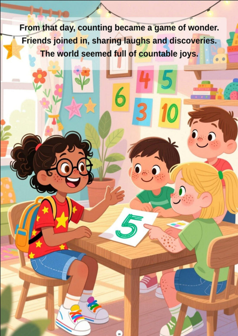 Load image into Gallery viewer, Math Story for Kids Counting Adventure Preschool Learning Numbers PDF Ebook
