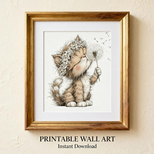 Forest Nursery Decor Baby Animal Prints Wall Art Set Digital Download