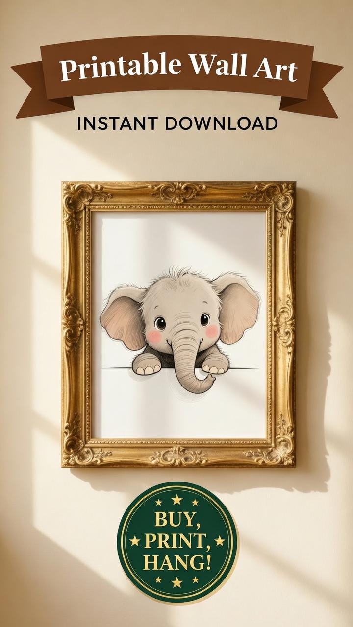 Load image into Gallery viewer, Safari Nursery Wall Art Set Jungle Animal Prints Baby Room Decor 1024x1024 Digital Download
