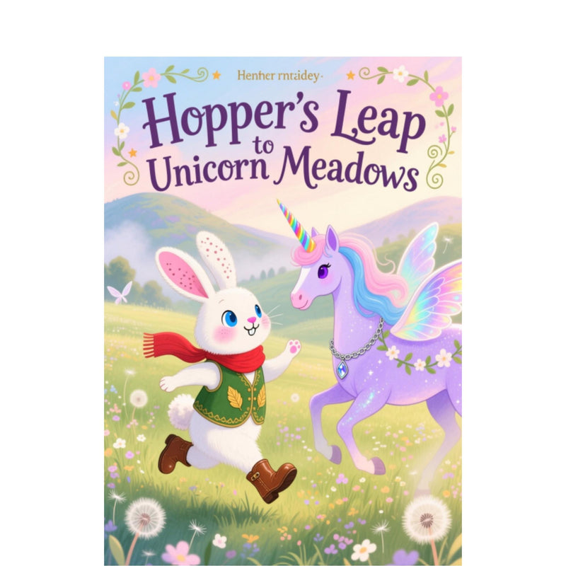 Load image into Gallery viewer, Hopper’s Leap Bunny Unicorn Fantasy Bedtime Story eBook
