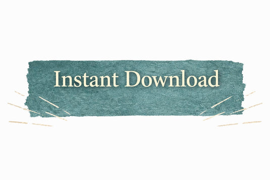 Vintage Countryside Landscape Painting, Rustic Farmhouse Wall Art Printable