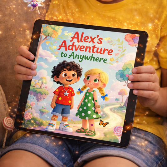 Personalized Kids Storybook , Magical Adventure, Confidence Building (PDF)