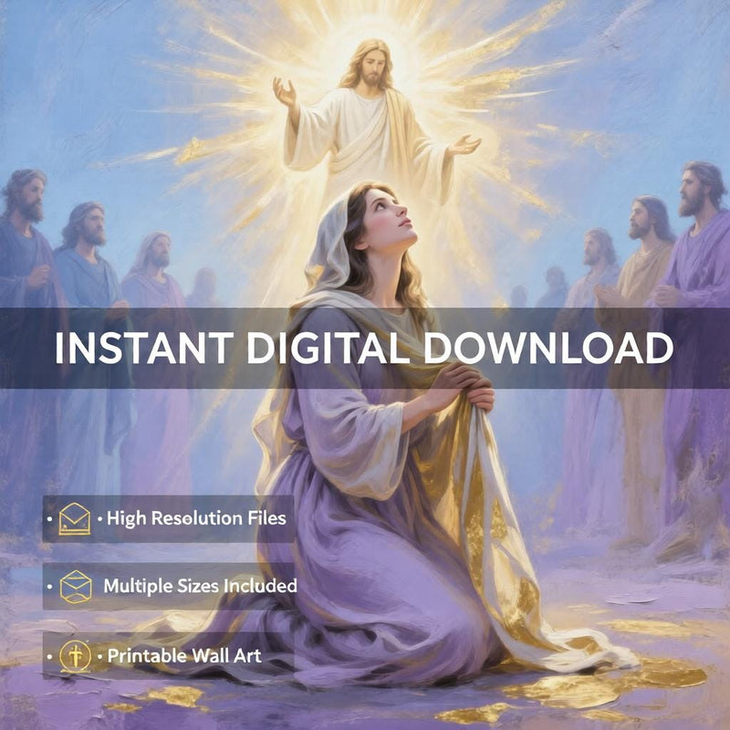 Load image into Gallery viewer, LDS Wall Art Jesus Healing Print Christian Artwork Faith Decor Soft Light Matte Download

