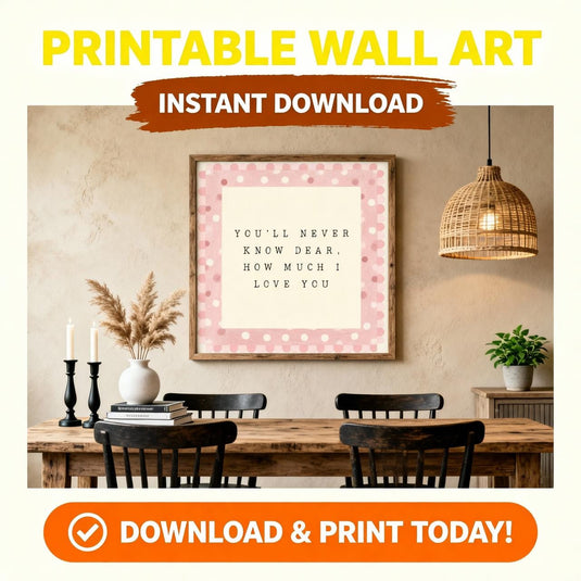 Love Quote Canvas Soft Pink Print Romantic Poster Bedroom Decor Matte Poetry Wall Download