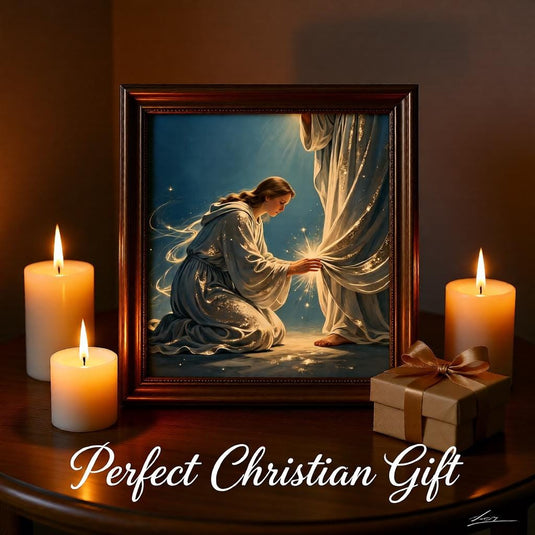 Jesus Healing Art Mercy Print Christian Faith Decor Matte Download Scripture Wall