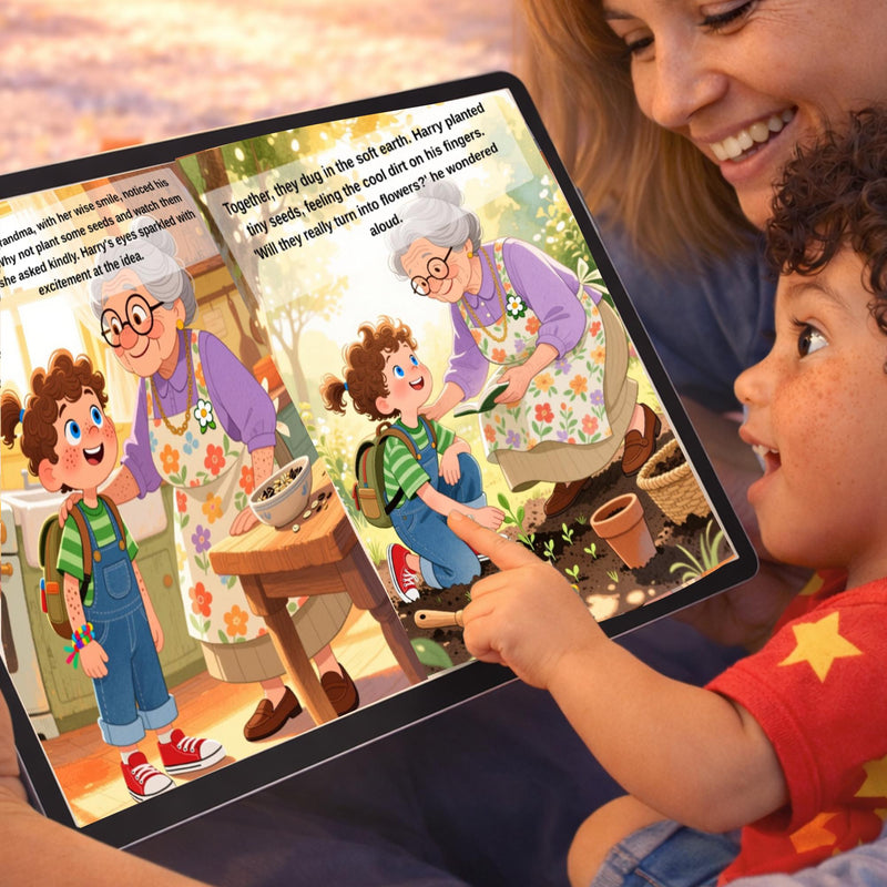 Load image into Gallery viewer, Custom Kids Story Ebook Personalized Name Bedtime PDF Download Imaginative Child Hero Tale
