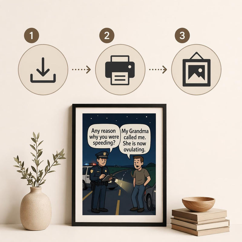 Load image into Gallery viewer, Dark Humor Poster Meme Wall Art Funny Printable Satirical Decor Matte Download
