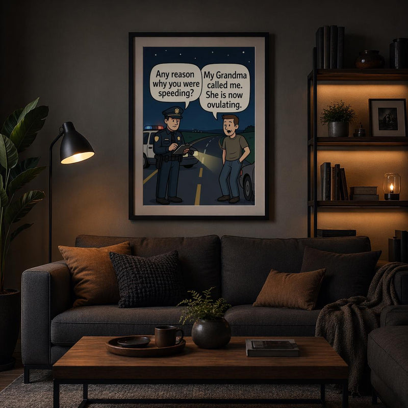 Load image into Gallery viewer, Dark Humor Poster Meme Wall Art Funny Printable Satirical Decor Matte Download
